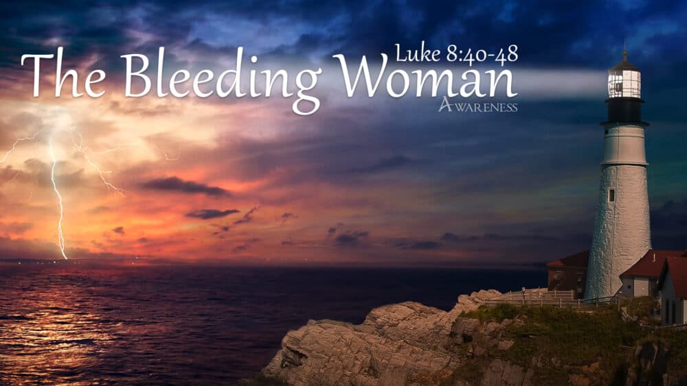 Awareness, Part 1: The Bleeding Woman Image