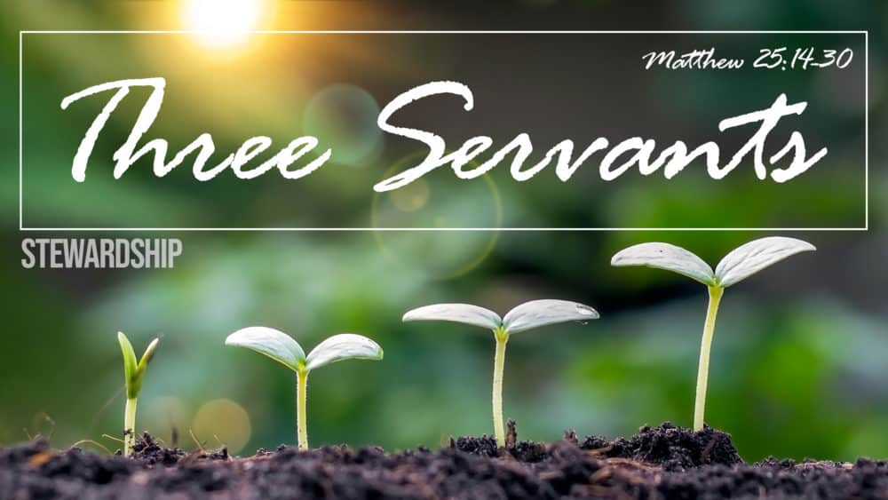 Stewardship, Part 4: Three Servants