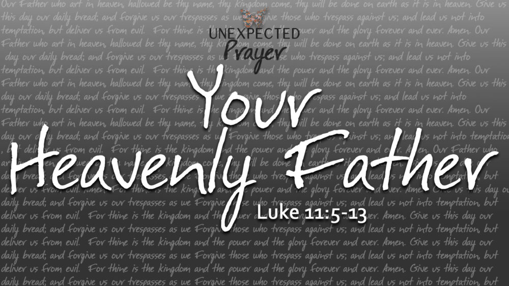 Prayer, Part 2: Your Heavenly Father Image